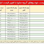 جزئیات افزایش قیمت 28 خودرو/ تارا 914 و شاهین 874 میلیون شد