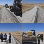 اجرای 20 کیلومتر عملیات روکش حفاظتی در محورهای پلدختر