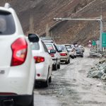 ترافیک در آزادراه تهران_شمال سنگین است
