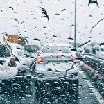 بارش باران و مه‌گرفتگی در گردنه های خراسان شمالی