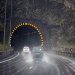 بارش باران در محورهای ارتباطی خراسان شمالی