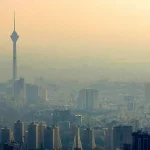 تشدید آلاینده اوزن در هوای تهران