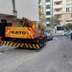 حرکت ناگهانی و مرگبار جرثقیل در خیابان شریعتی تهران فاجعه آفرید